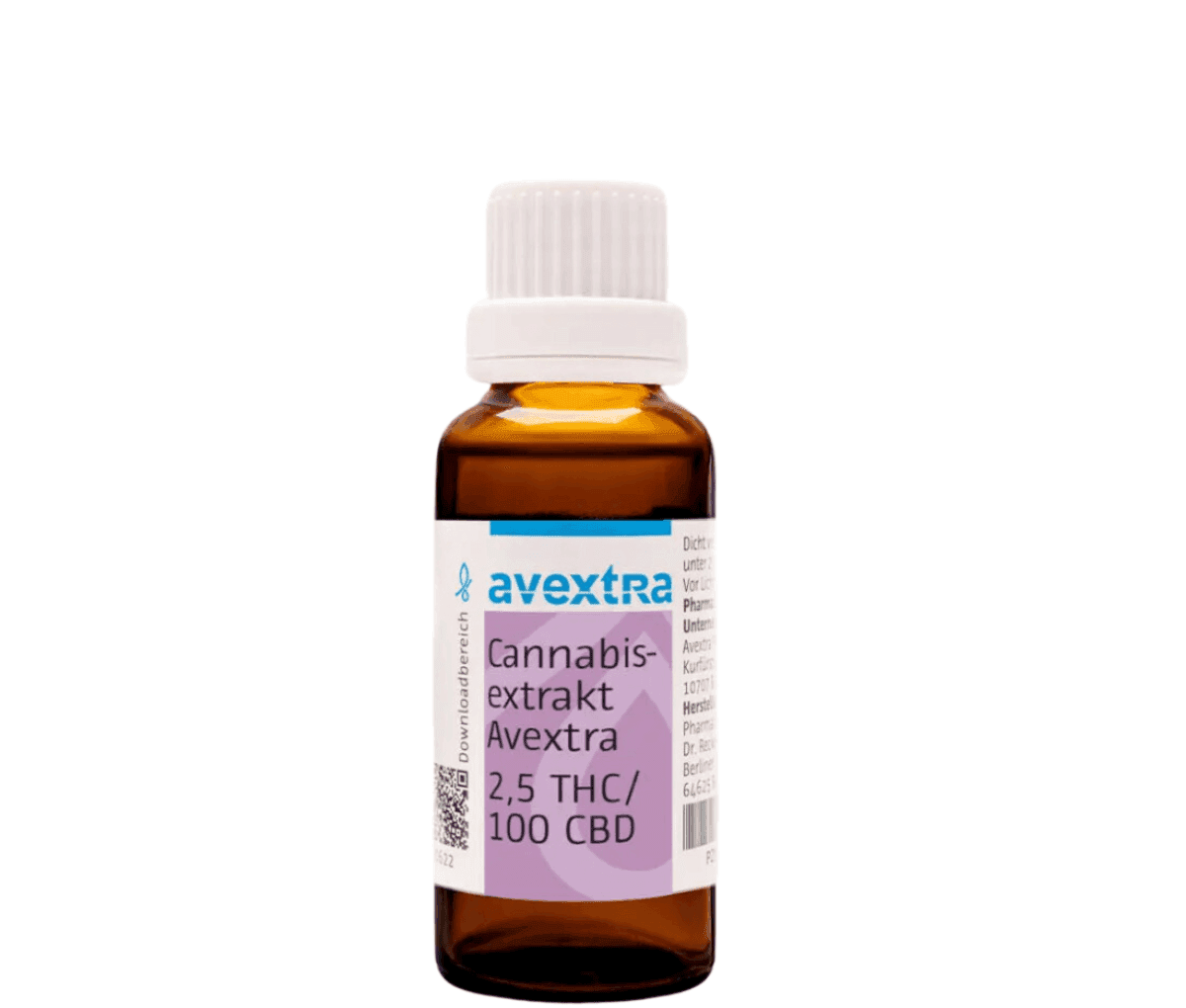 Cannabis Extrakt Avextra 2,5 THC/100 CBD